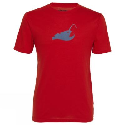 Playeras Ayacucho Fish Flock Hombre - Naranjas / Rojas - Chile EWS643802